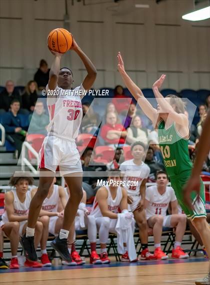 Thumbnail 3 in Harrells Christian Academy @ Freedom Christian Academy (NCISAA 2A State Playoffs Round 3) photogallery.