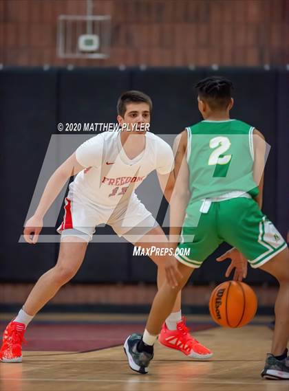 Thumbnail 3 in Harrells Christian Academy @ Freedom Christian Academy (NCISAA 2A State Playoffs Round 3) photogallery.