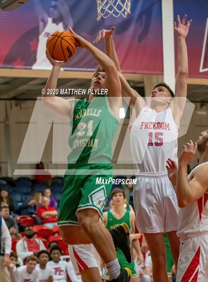 Thumbnail 3 in Harrells Christian Academy @ Freedom Christian Academy (NCISAA 2A State Playoffs Round 3) photogallery.