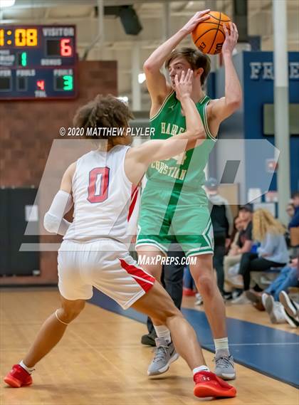 Thumbnail 2 in Harrells Christian Academy @ Freedom Christian Academy (NCISAA 2A State Playoffs Round 3) photogallery.