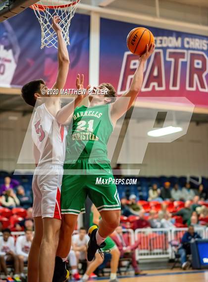 Thumbnail 3 in Harrells Christian Academy @ Freedom Christian Academy (NCISAA 2A State Playoffs Round 3) photogallery.