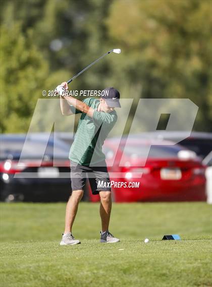 Thumbnail 1 in Utah 4A Region 11 Boys Golf Meet photogallery.