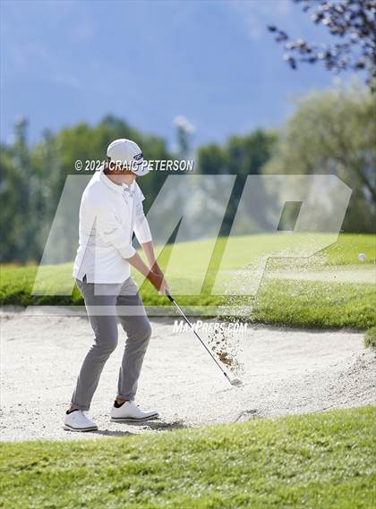 Thumbnail 2 in Utah 4A Region 11 Boys Golf Meet photogallery.