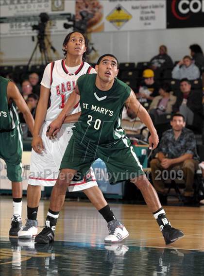 Thumbnail 2 in Pleasant Grove vs. St. Mary's (Hoops Classic 2009) photogallery.