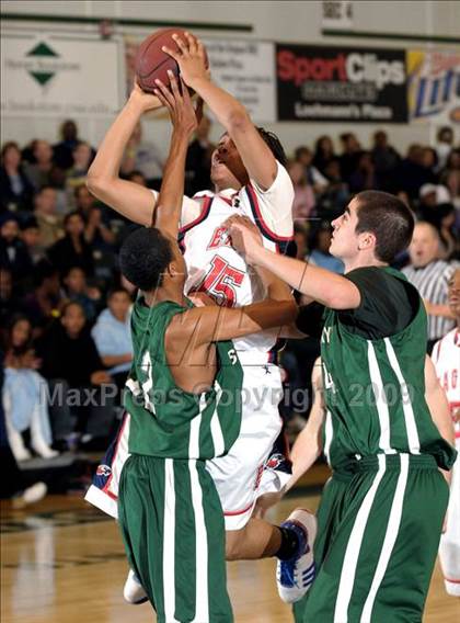 Thumbnail 3 in Pleasant Grove vs. St. Mary's (Hoops Classic 2009) photogallery.