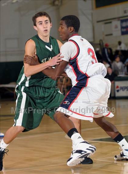 Thumbnail 3 in Pleasant Grove vs. St. Mary's (Hoops Classic 2009) photogallery.
