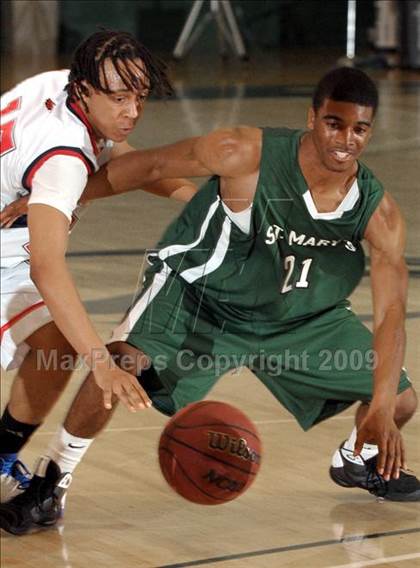 Thumbnail 3 in Pleasant Grove vs. St. Mary's (Hoops Classic 2009) photogallery.