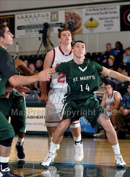 Thumbnail 2 in Pleasant Grove vs. St. Mary's (Hoops Classic 2009) photogallery.