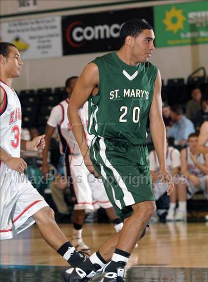 Thumbnail 3 in Pleasant Grove vs. St. Mary's (Hoops Classic 2009) photogallery.