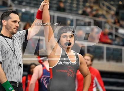 Thumbnail 2 in UIL 6A Regional Wrestling Championships photogallery.