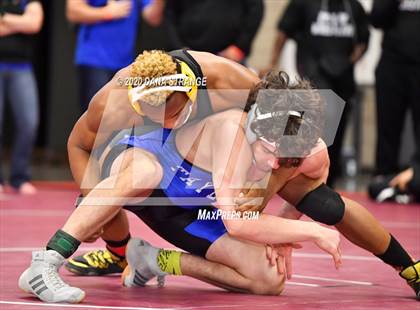 Thumbnail 2 in UIL 6A Regional Wrestling Championships photogallery.