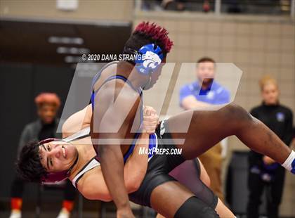 Thumbnail 2 in UIL 6A Regional Wrestling Championships photogallery.