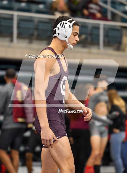 Thumbnail 3 in UIL 6A Regional Wrestling Championships photogallery.