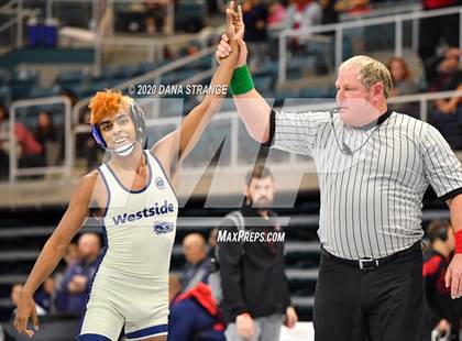 Thumbnail 3 in UIL 6A Regional Wrestling Championships photogallery.