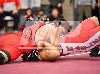 Thumbnail 3 in UIL 6A Regional Wrestling Championships photogallery.