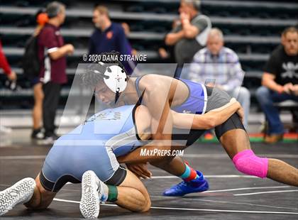 Thumbnail 3 in UIL 6A Regional Wrestling Championships photogallery.