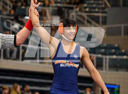 Thumbnail 3 in UIL 6A Regional Wrestling Championships photogallery.