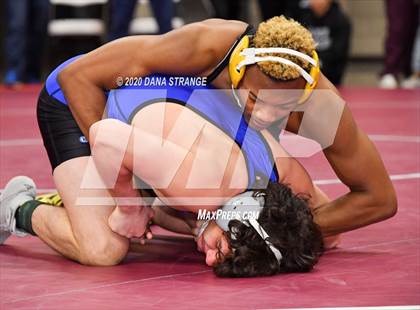 Thumbnail 3 in UIL 6A Regional Wrestling Championships photogallery.