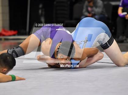 Thumbnail 3 in UIL 6A Regional Wrestling Championships photogallery.