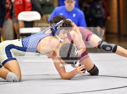 Thumbnail 2 in UIL 6A Regional Wrestling Championships photogallery.
