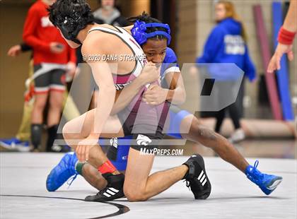 Thumbnail 2 in UIL 6A Regional Wrestling Championships photogallery.