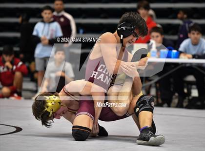 Thumbnail 3 in UIL 6A Regional Wrestling Championships photogallery.