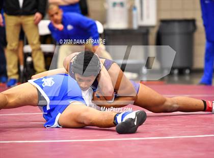 Thumbnail 2 in UIL 6A Regional Wrestling Championships photogallery.