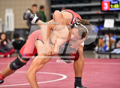 Thumbnail 1 in UIL 6A Regional Wrestling Championships photogallery.