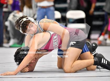 Thumbnail 3 in UIL 6A Regional Wrestling Championships photogallery.