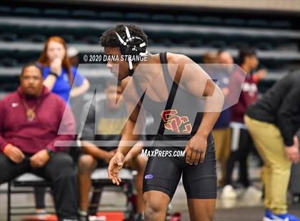 Thumbnail 3 in UIL 6A Regional Wrestling Championships photogallery.