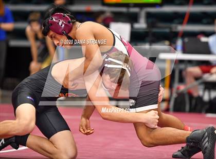 Thumbnail 3 in UIL 6A Regional Wrestling Championships photogallery.