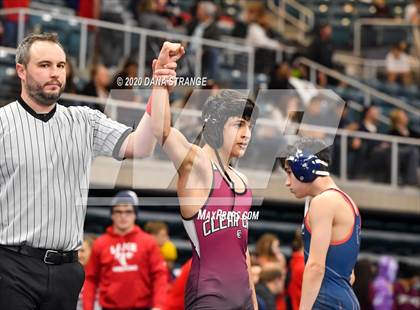 Thumbnail 2 in UIL 6A Regional Wrestling Championships photogallery.