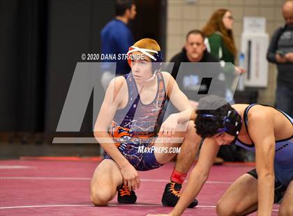 Thumbnail 3 in UIL 6A Regional Wrestling Championships photogallery.
