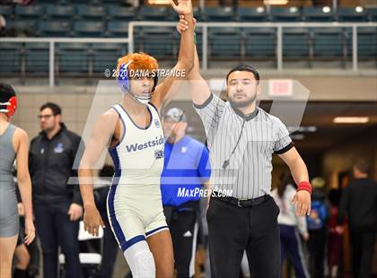Thumbnail 3 in UIL 6A Regional Wrestling Championships photogallery.