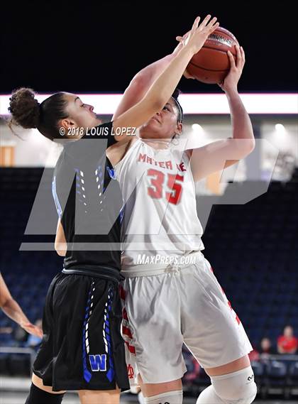 Thumbnail 3 in Mater Dei @ Windward (CIF SS Open DIV Semi Final) photogallery.