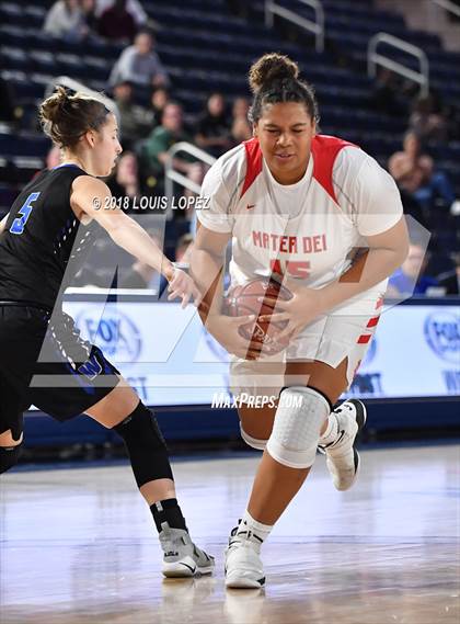 Thumbnail 2 in Mater Dei @ Windward (CIF SS Open DIV Semi Final) photogallery.