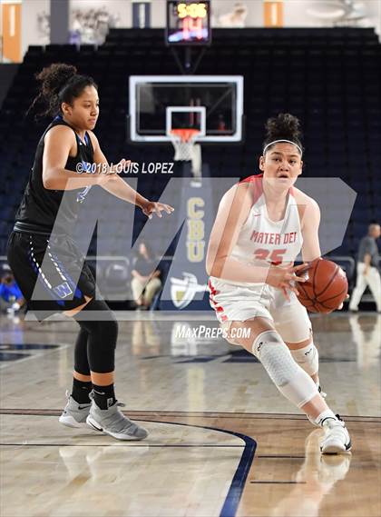 Thumbnail 2 in Mater Dei @ Windward (CIF SS Open DIV Semi Final) photogallery.