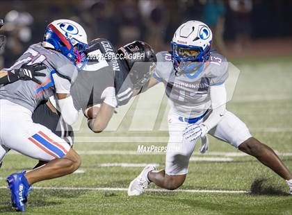 Thumbnail 1 in Dickinson vs. Pearland (UIL Football 6A D1 Area) photogallery.