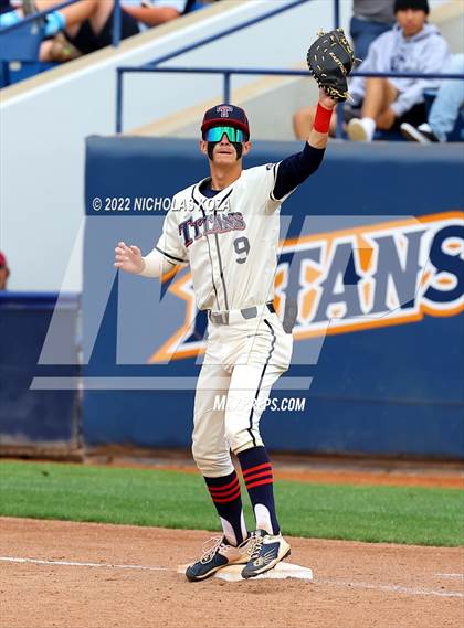Thumbnail 1 in Fullerton vs. Tesoro (CIF SS D4 Finals) photogallery.
