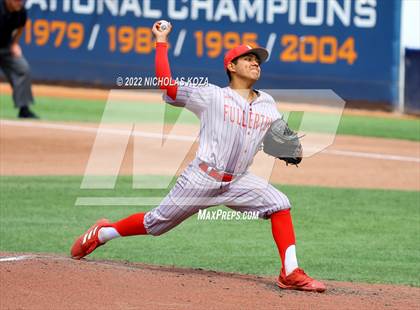 Thumbnail 1 in Fullerton vs. Tesoro (CIF SS D4 Finals) photogallery.