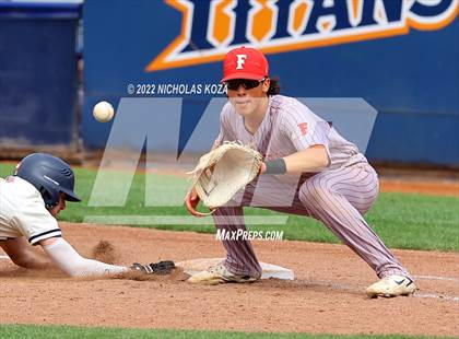 Thumbnail 3 in Fullerton vs. Tesoro (CIF SS D4 Finals) photogallery.