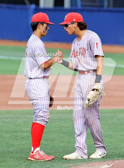 Thumbnail 3 in Fullerton vs. Tesoro (CIF SS D4 Finals) photogallery.