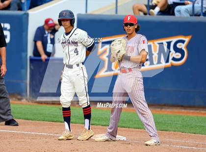 Thumbnail 1 in Fullerton vs. Tesoro (CIF SS D4 Finals) photogallery.