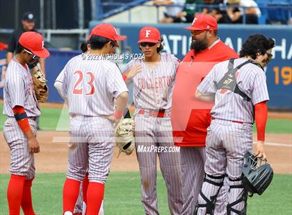 Thumbnail 3 in Fullerton vs. Tesoro (CIF SS D4 Finals) photogallery.