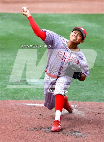 Thumbnail 3 in Fullerton vs. Tesoro (CIF SS D4 Finals) photogallery.