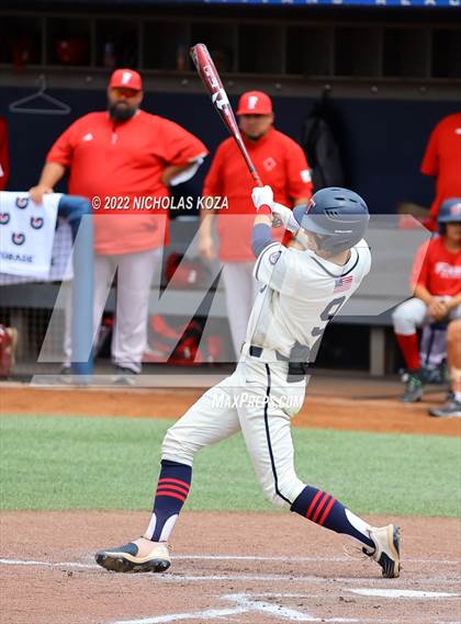 Thumbnail 1 in Fullerton vs. Tesoro (CIF SS D4 Finals) photogallery.