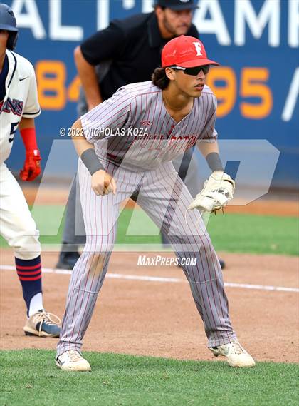 Thumbnail 3 in Fullerton vs. Tesoro (CIF SS D4 Finals) photogallery.
