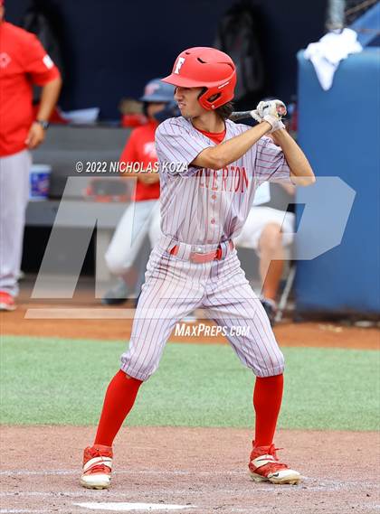 Thumbnail 1 in Fullerton vs. Tesoro (CIF SS D4 Finals) photogallery.