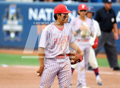 Thumbnail 1 in Fullerton vs. Tesoro (CIF SS D4 Finals) photogallery.