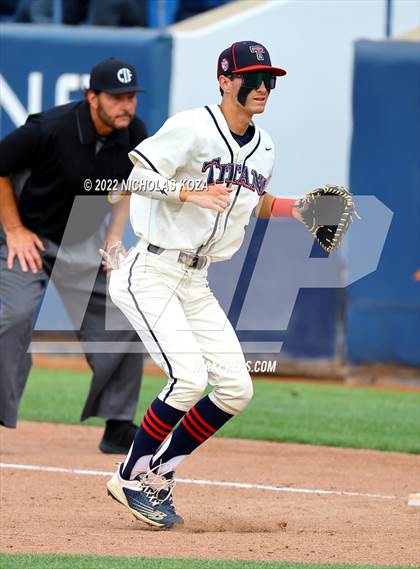Thumbnail 1 in Fullerton vs. Tesoro (CIF SS D4 Finals) photogallery.